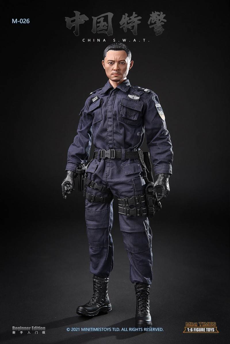 1/6 Chinese SWAT movable doll