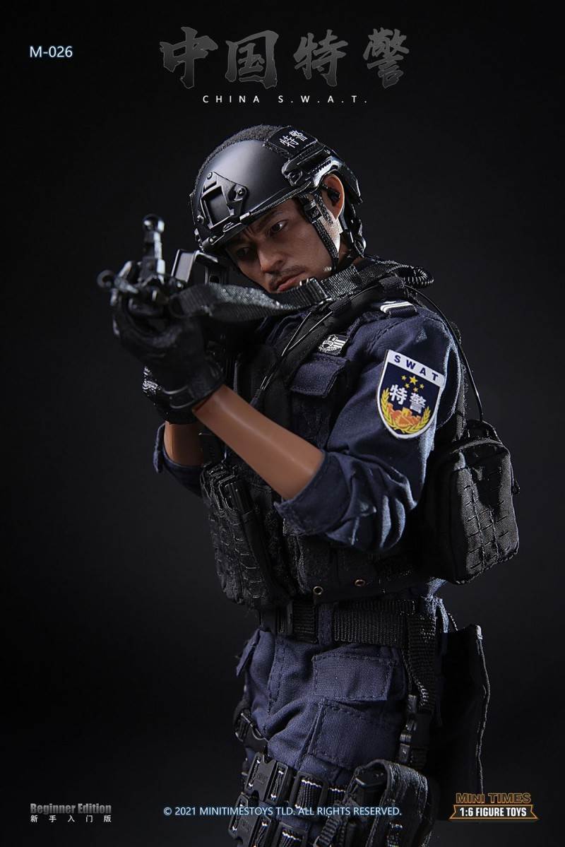 1/6 Chinese SWAT movable doll