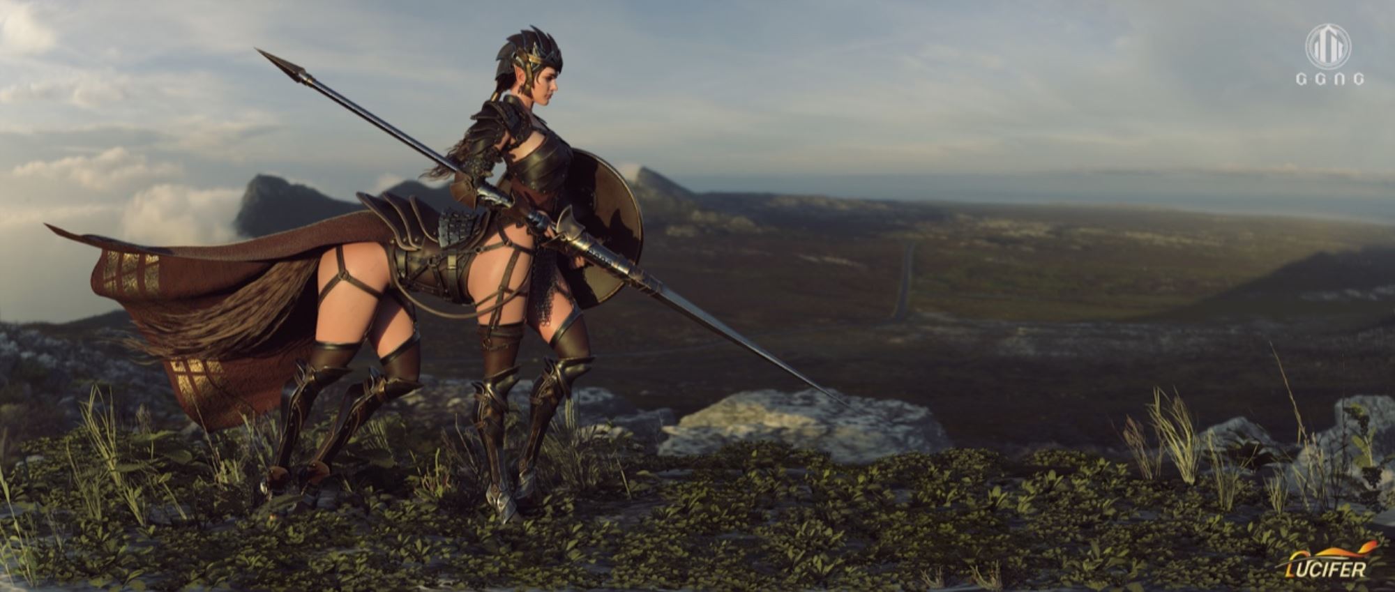 The horn of dawn sagittarius