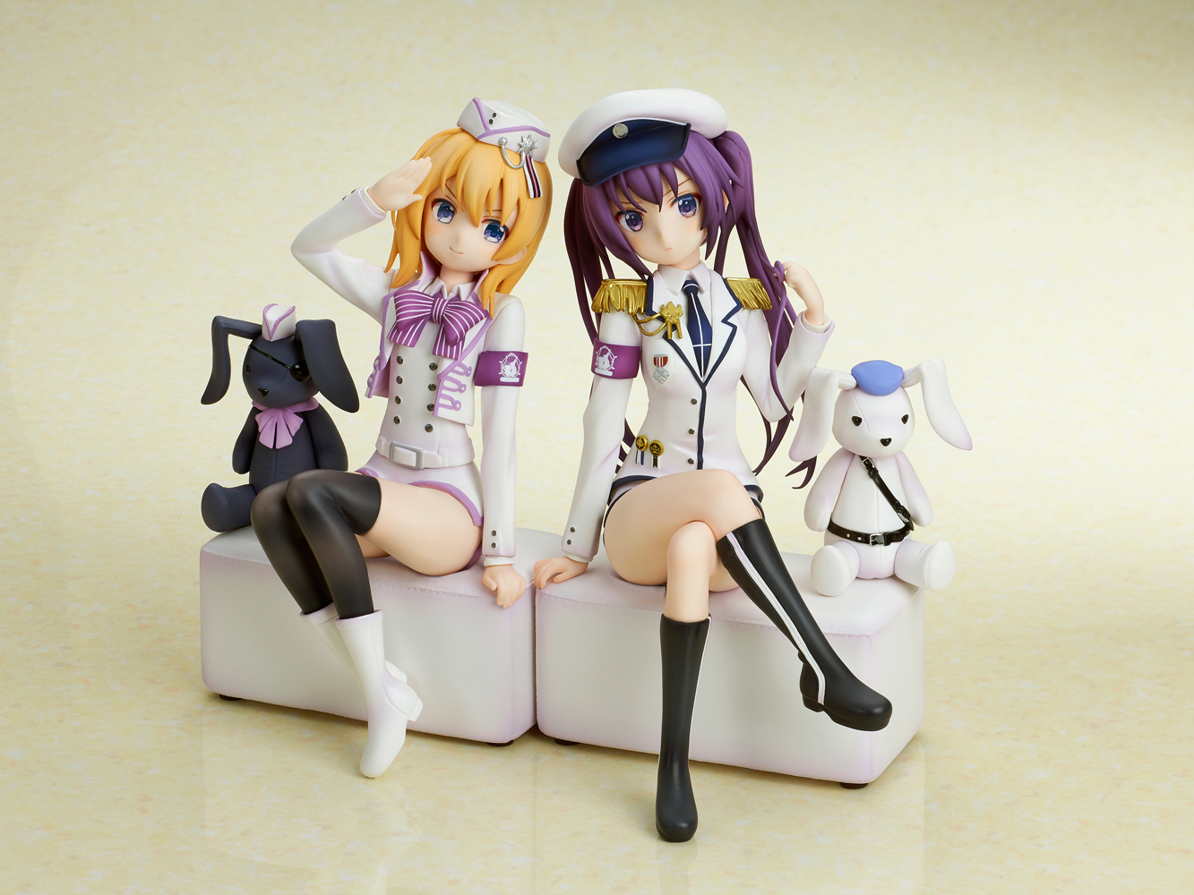 Gochuumon wa Usagi Desu ka? BLOOM - Cocoa & Rize -Military Uniform ver. - 1/7