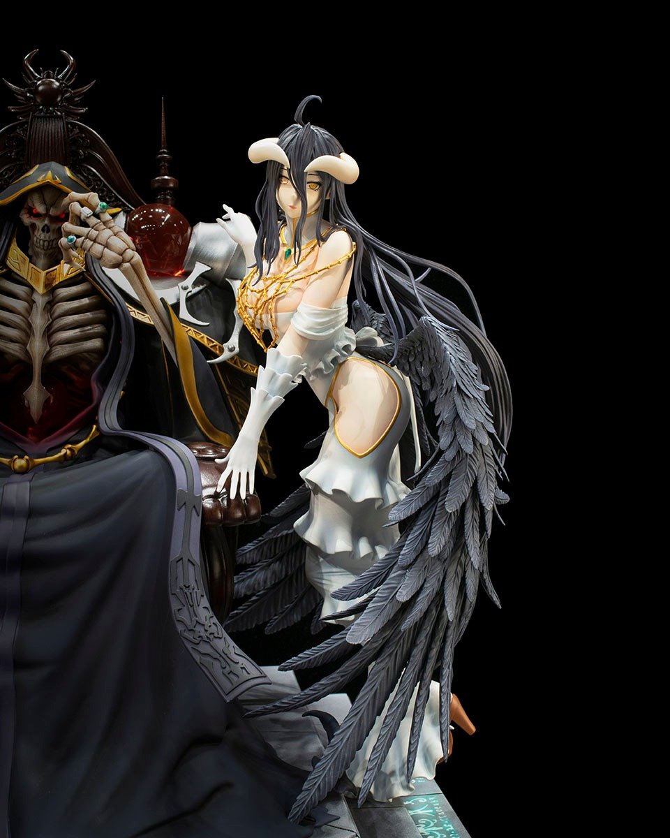 Overlord - Ainz Ooal Gown & Albedo 1/4