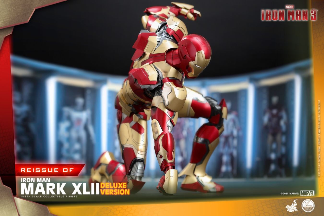 Iron Man MARK 42 (Deluxe) 1/4
