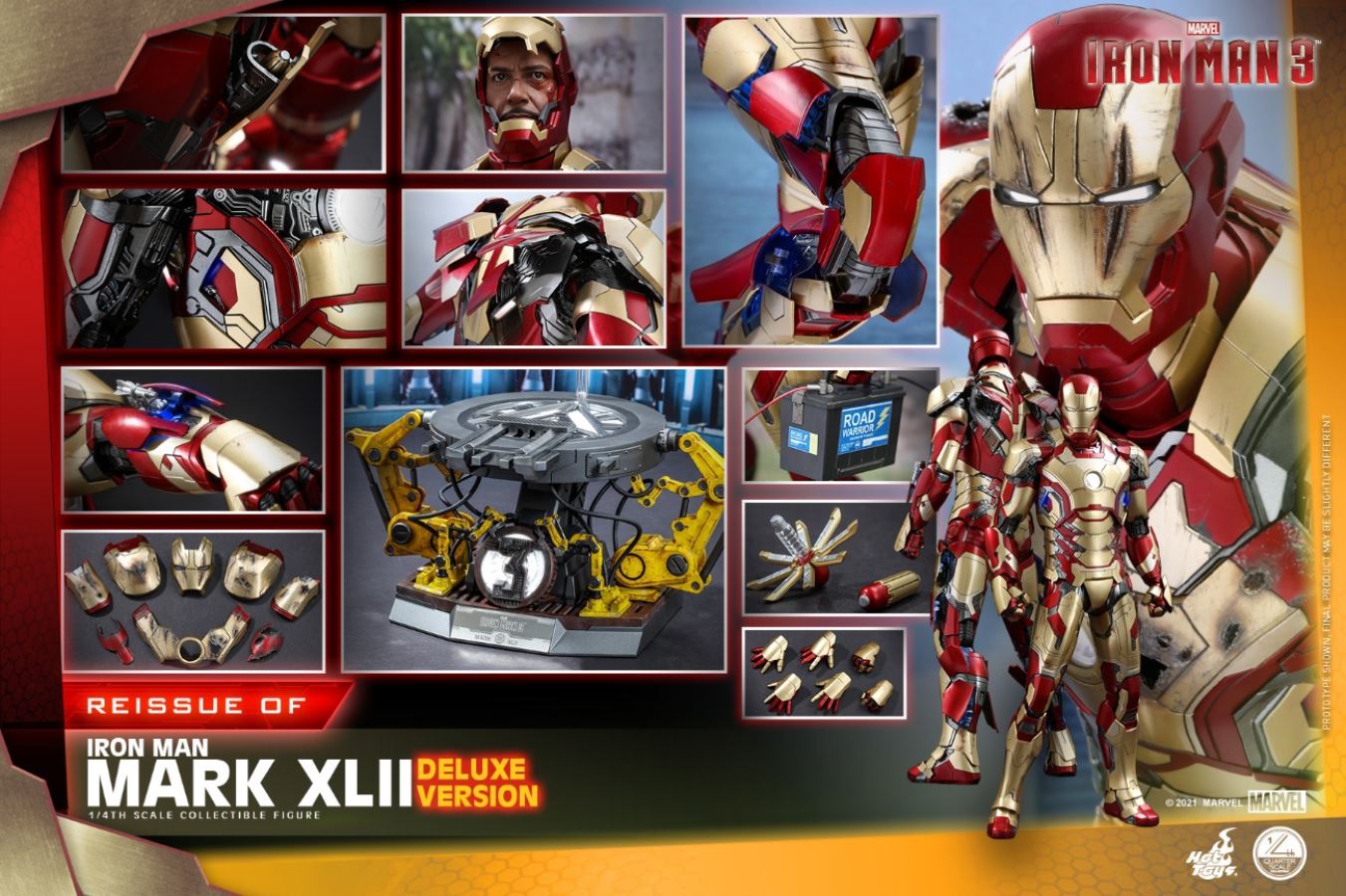 Iron Man MARK 42 (Deluxe) 1/4