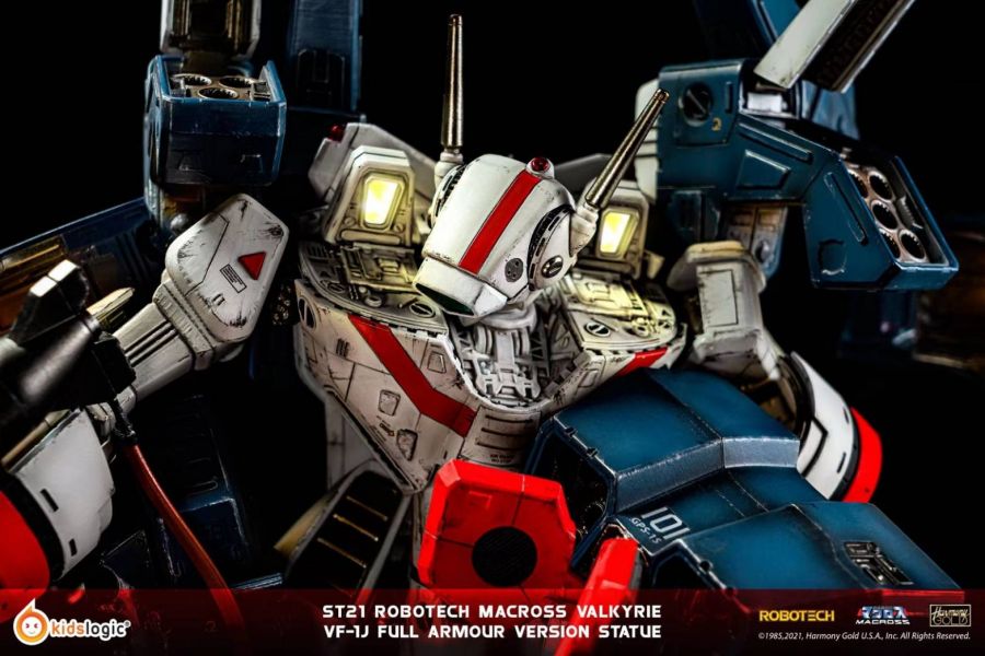 ST21 Robotech Macross Valkyrie VF-1J Full Armour Version Statue