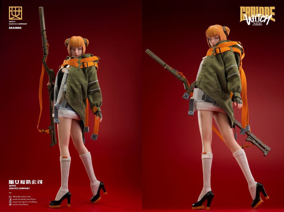 Original Series 1/6 Quiet Dog - Oath Witch Grainne