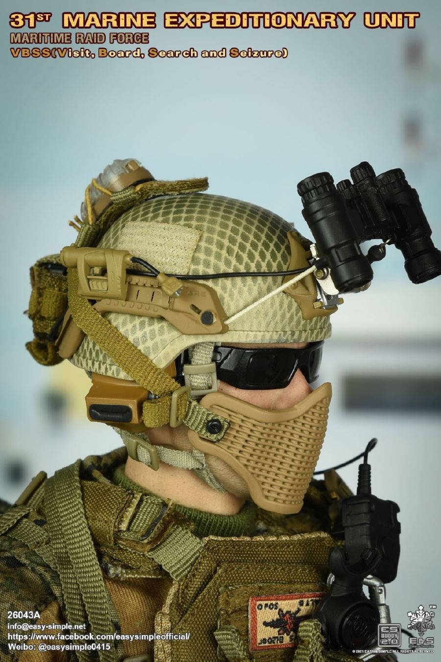 Marine Corps 31st Maritime Assault Team VBSS 1/6