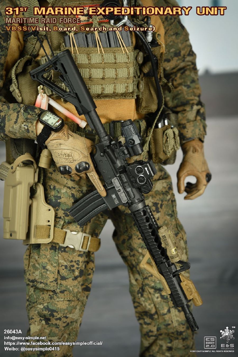 Marine Corps 31st Maritime Assault Team VBSS 1/6