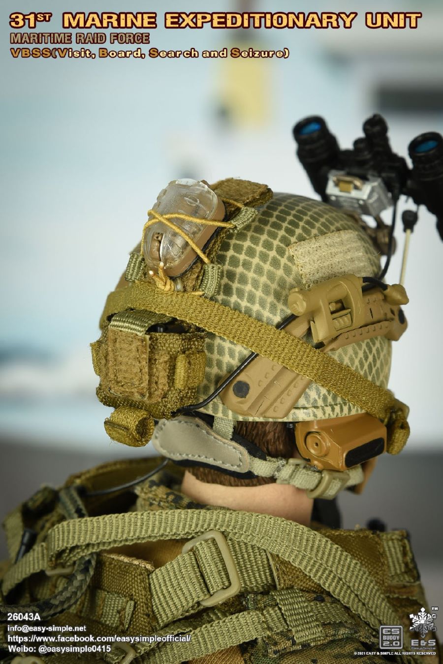 Marine Corps 31st Maritime Assault Team VBSS 1/6
