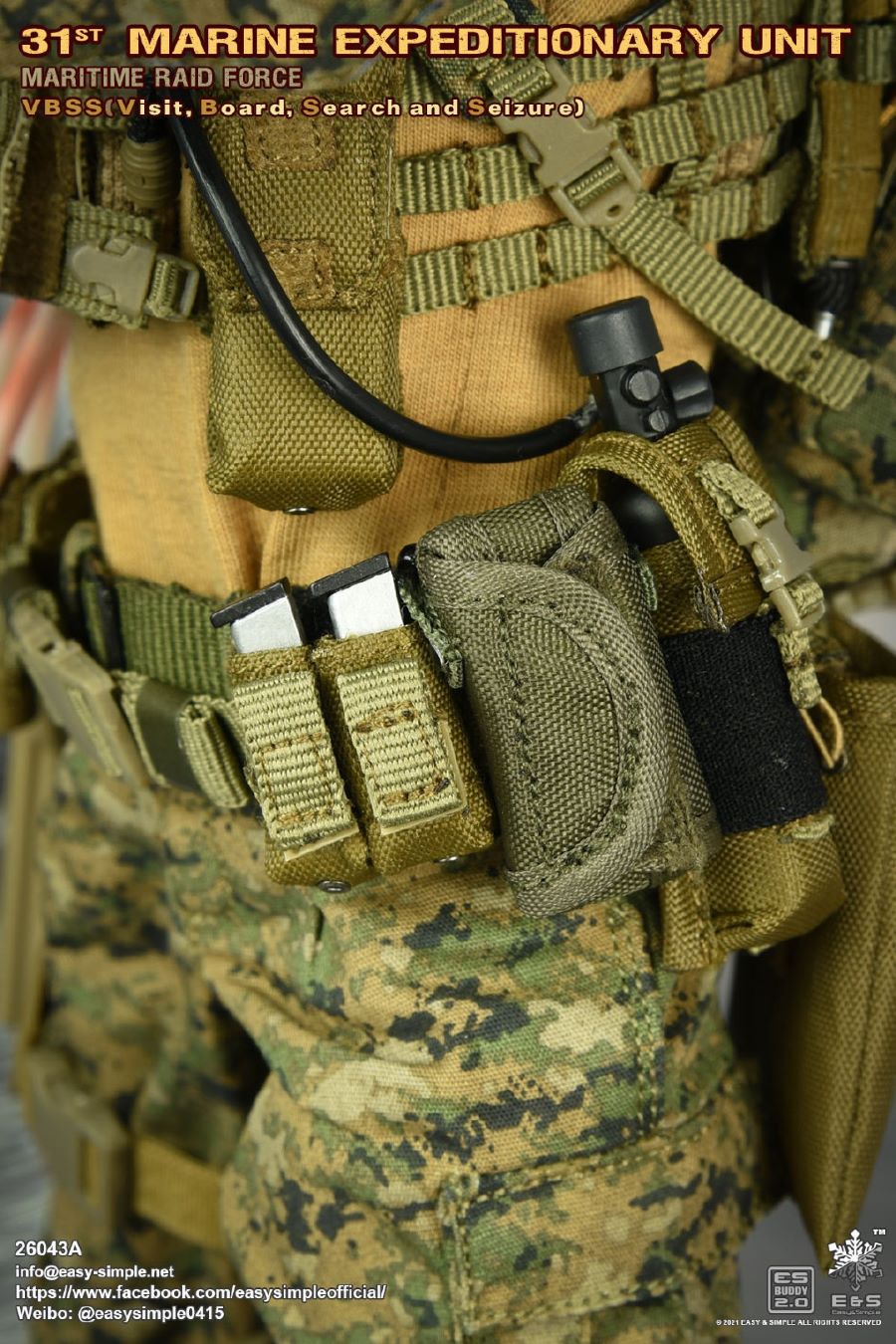 Marine Corps 31st Maritime Assault Team VBSS 1/6