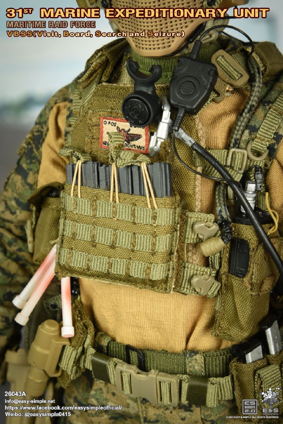 Marine Corps 31st Maritime Assault Team VBSS 1/6