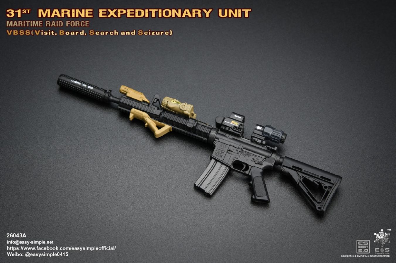 Marine Corps 31st Maritime Assault Team VBSS 1/6