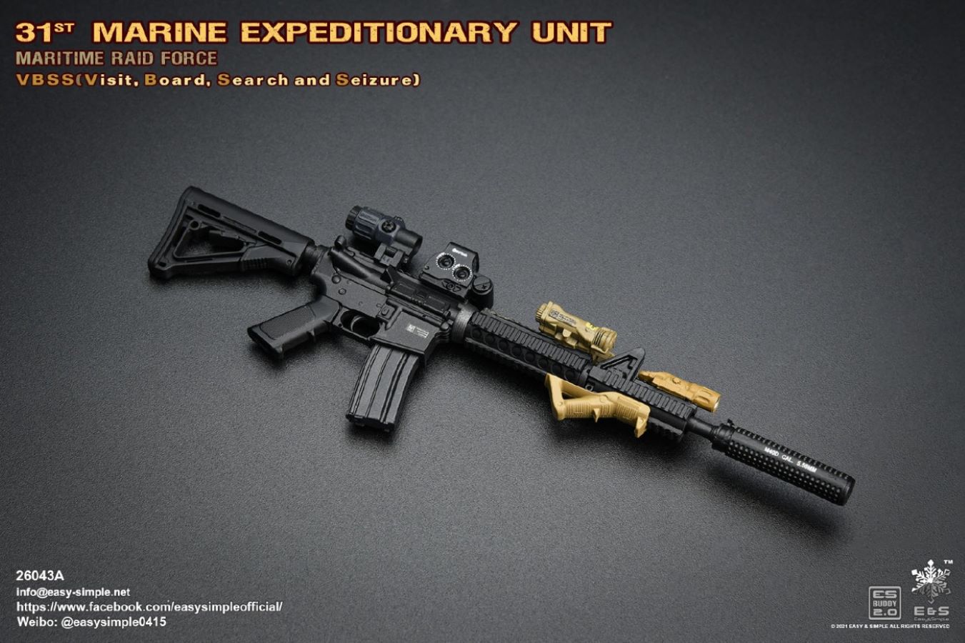 Marine Corps 31st Maritime Assault Team VBSS 1/6
