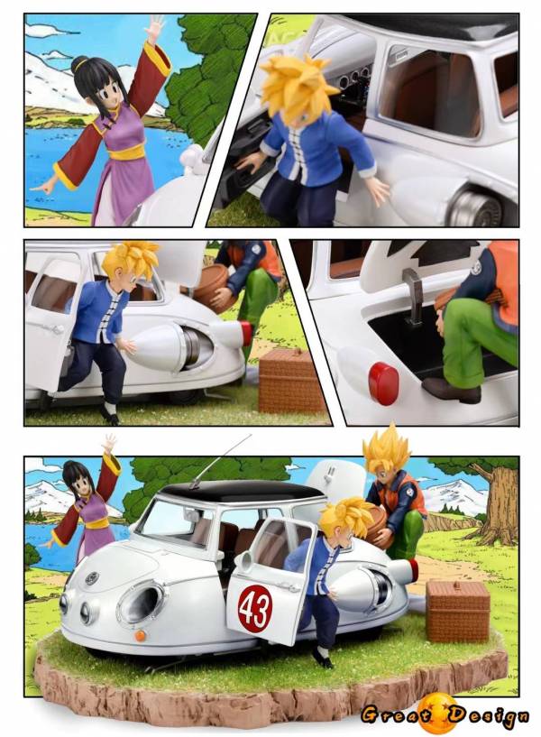 Dragon Ball Locomotive Series 4th Goku Gohan Kiki Outing