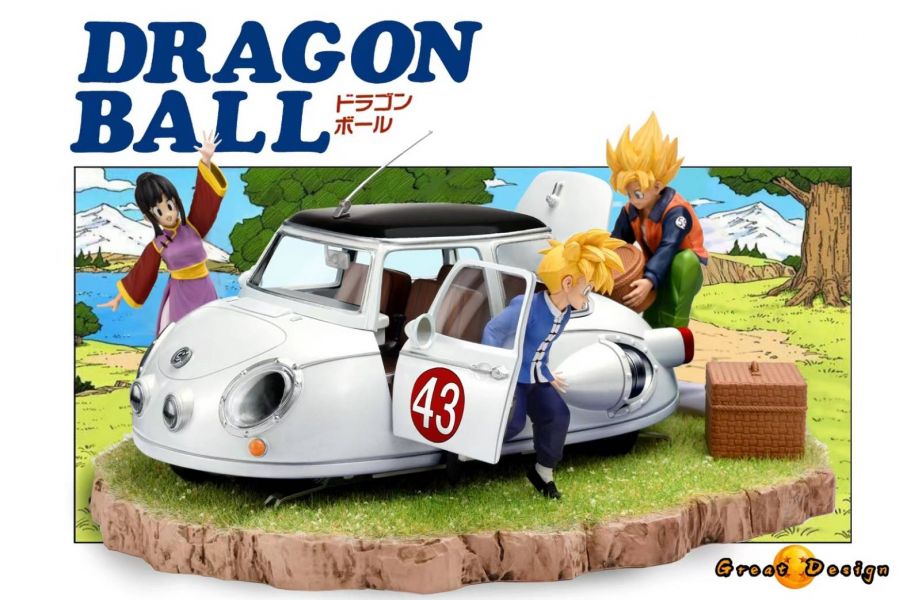 Dragon Ball Locomotive Series 4th Goku Gohan Kiki Outing