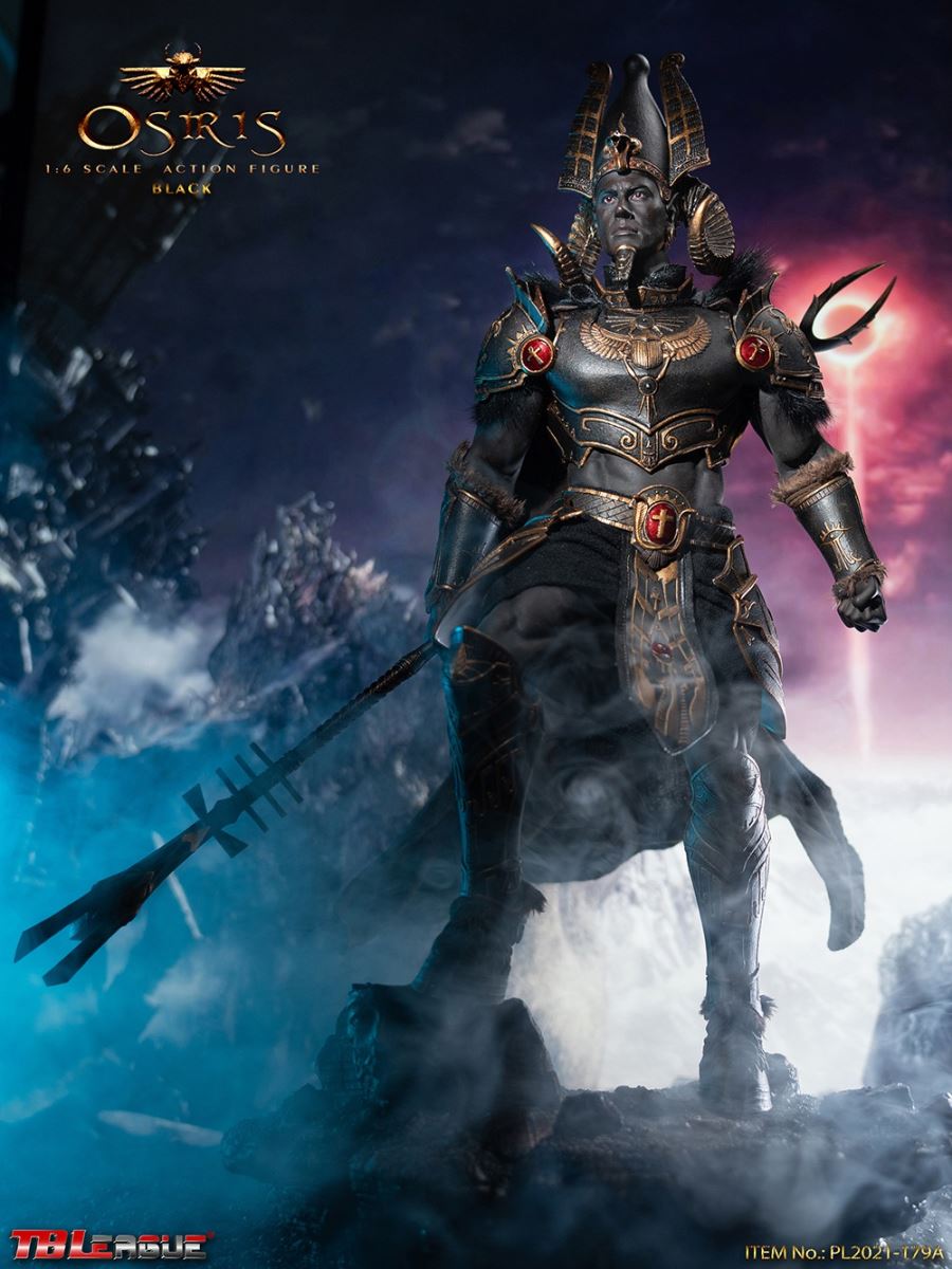 Egyptian God Series - Osiris [Black/Green/Silver] 1/6