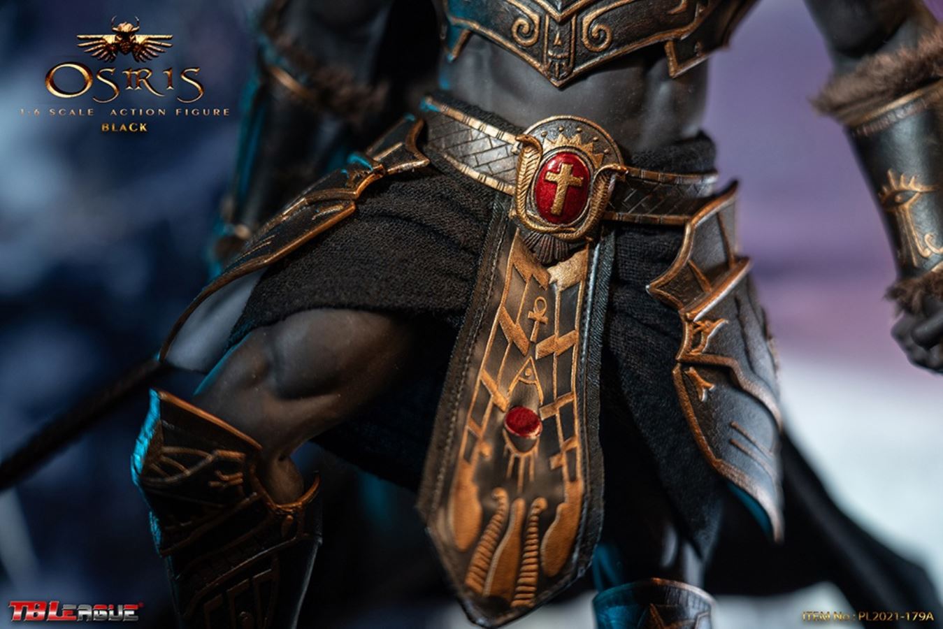 Egyptian God Series - Osiris [Black/Green/Silver] 1/6