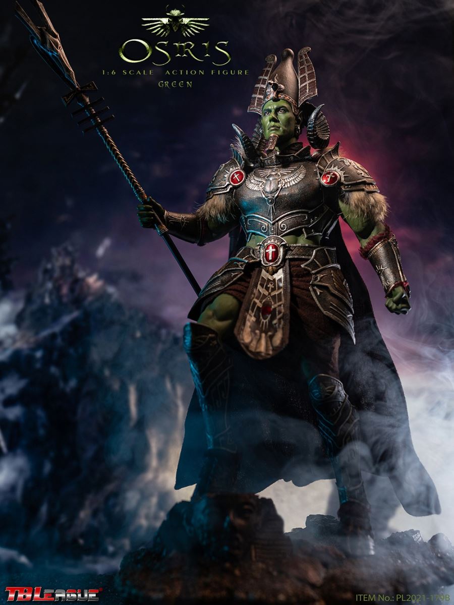Egyptian God Series - Osiris [Black/Green/Silver] 1/6