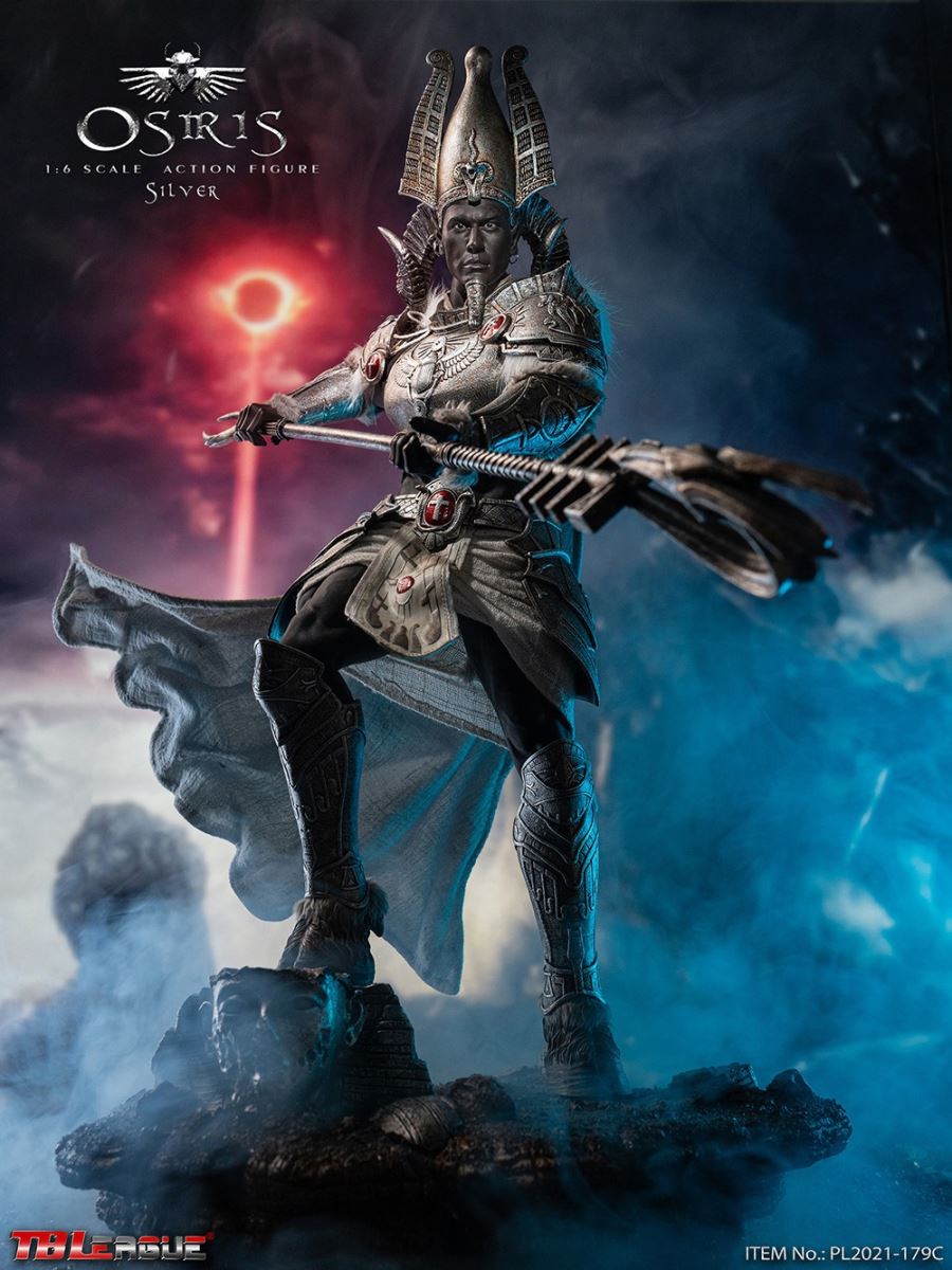 Egyptian God Series - Osiris [Black/Green/Silver] 1/6