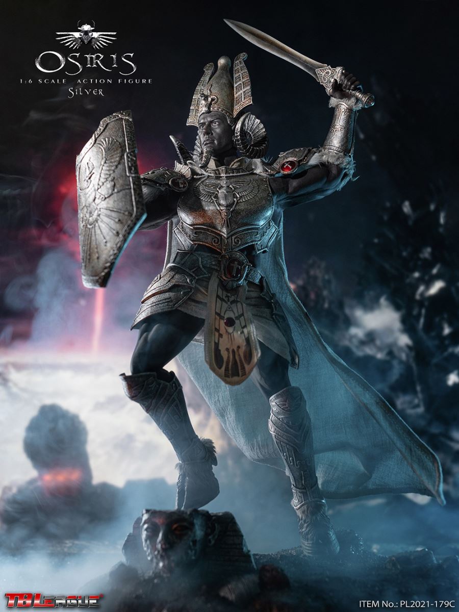 Egyptian God Series - Osiris [Black/Green/Silver] 1/6