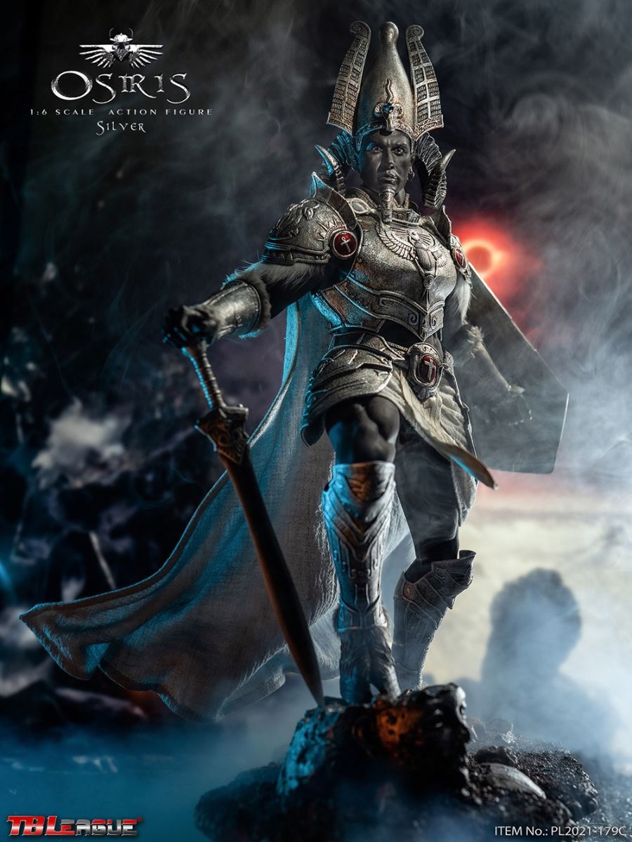 Egyptian God Series - Osiris [Black/Green/Silver] 1/6