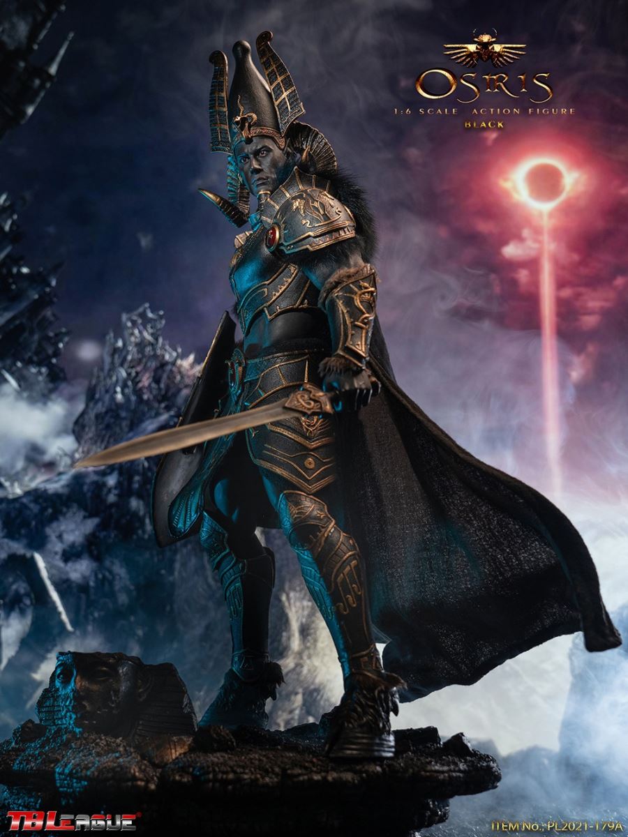 Egyptian God Series - Osiris [Black/Green/Silver] 1/6