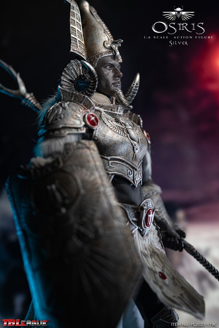 Egyptian God Series - Osiris [Black/Green/Silver] 1/6