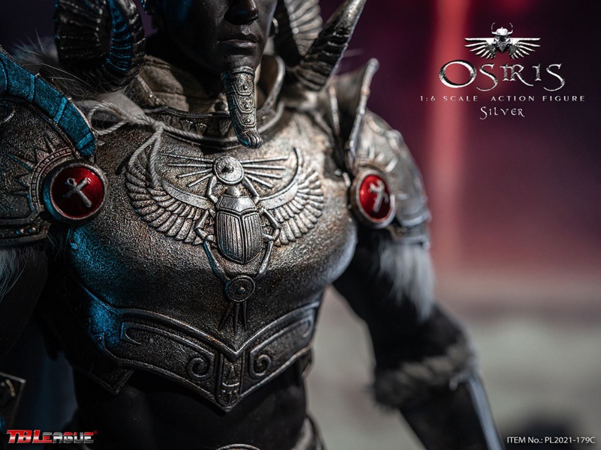 Egyptian God Series - Osiris [Black/Green/Silver] 1/6
