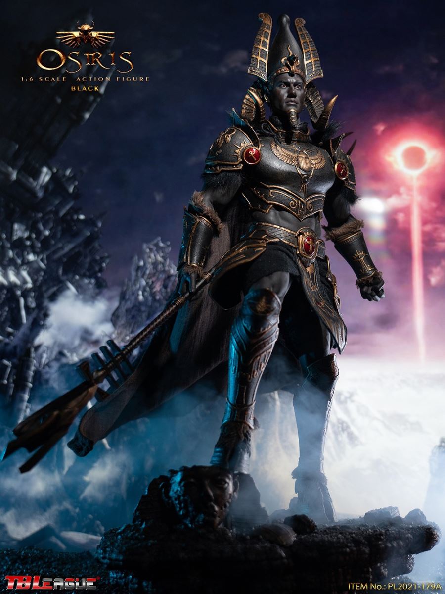 Egyptian God Series - Osiris [Black/Green/Silver] 1/6
