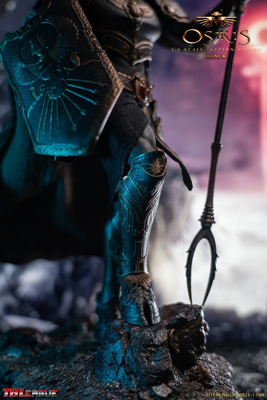 Egyptian God Series - Osiris [Black/Green/Silver] 1/6