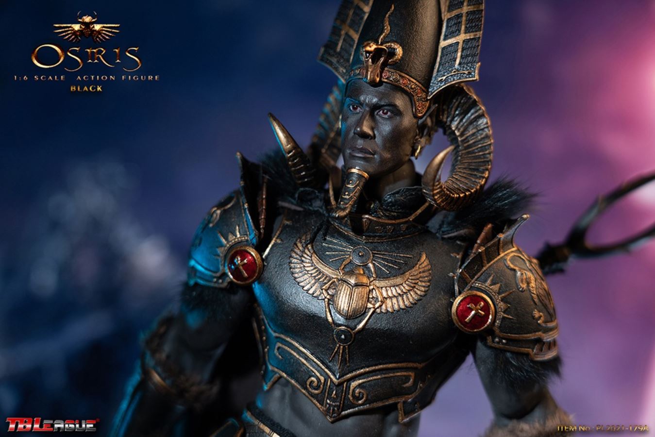 Egyptian God Series - Osiris [Black/Green/Silver] 1/6