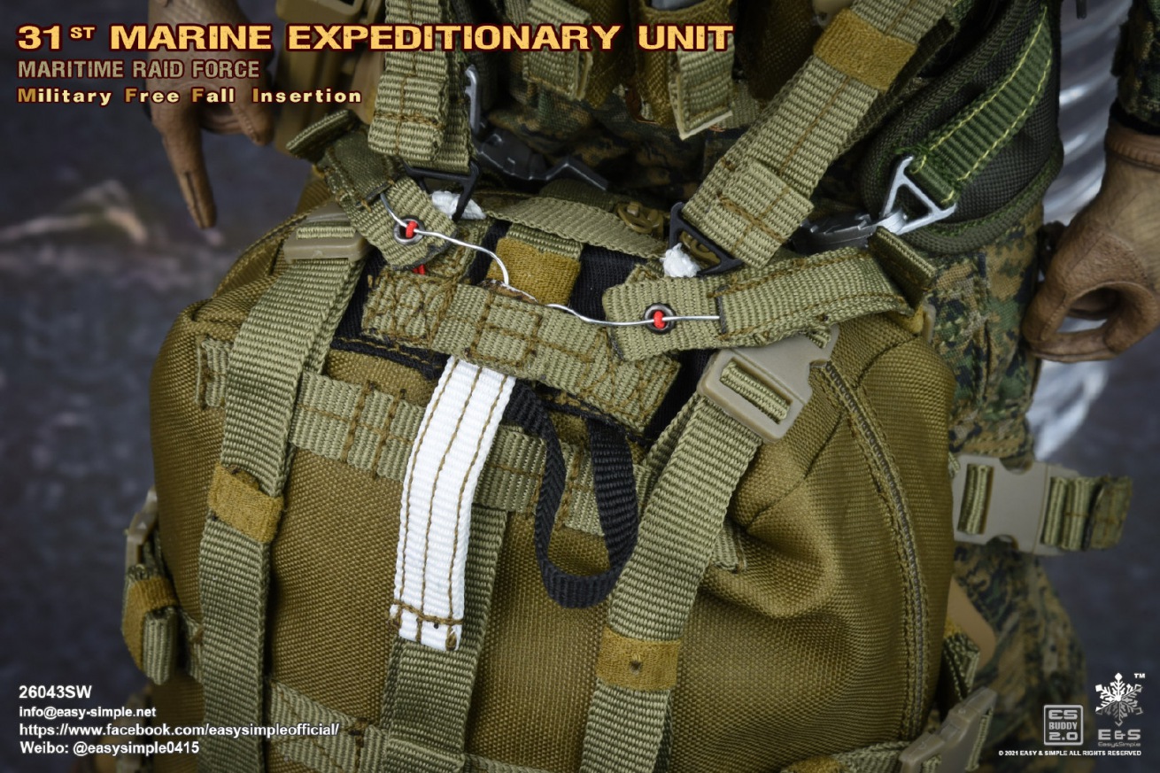 Marine Expeditionary Unit Maritime Raid Force Military Free Fall Insertion 1/6