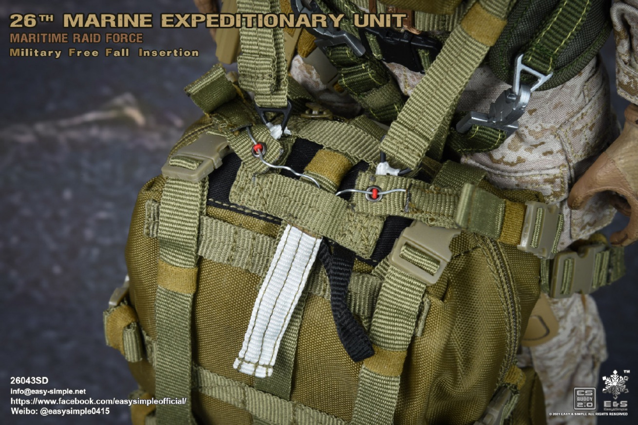 Marine Expeditionary Unit Maritime Raid Force Military Free Fall Insertion 1/6