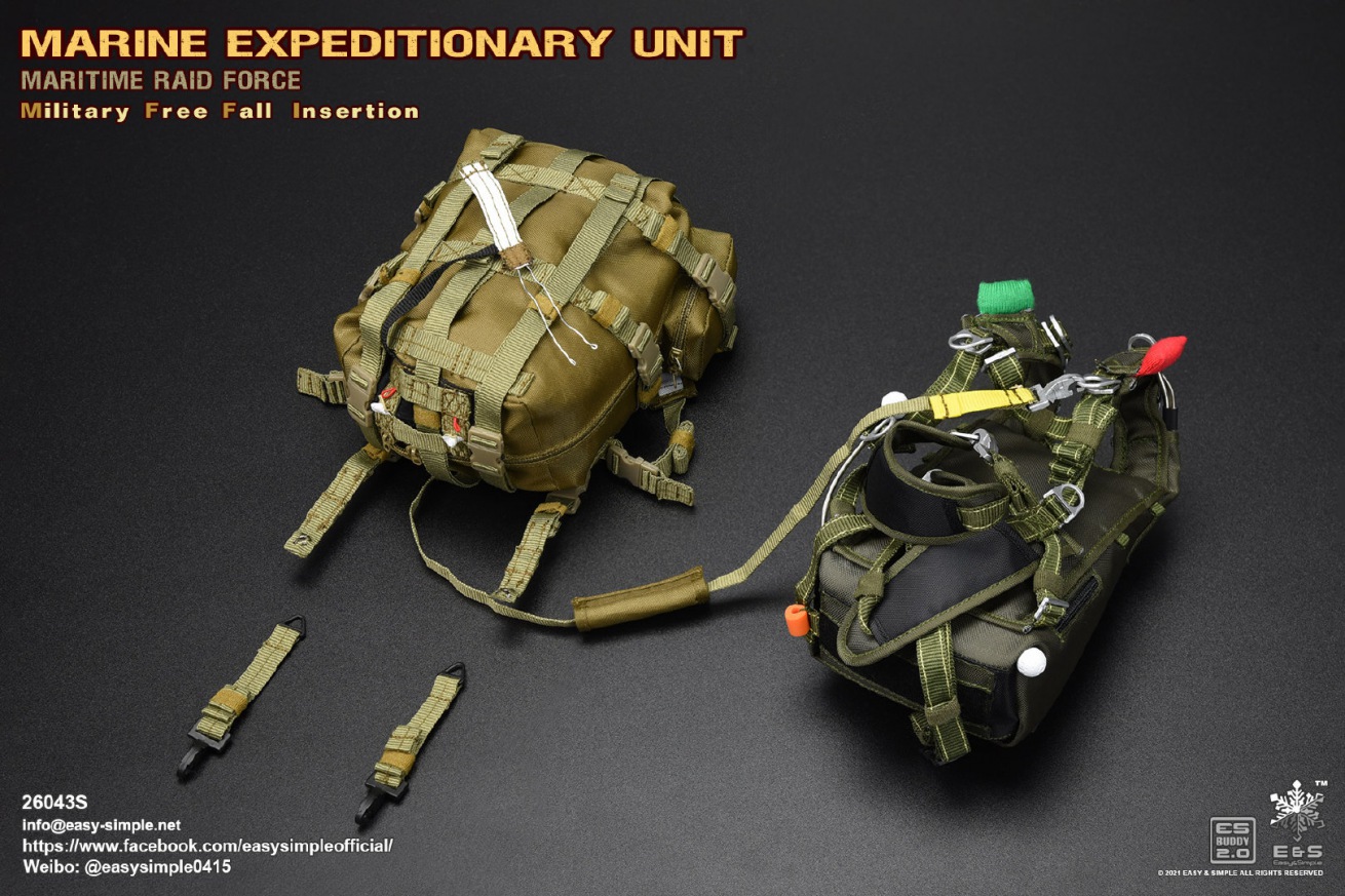 Marine Expeditionary Unit Maritime Raid Force Military Free Fall Insertion 1/6