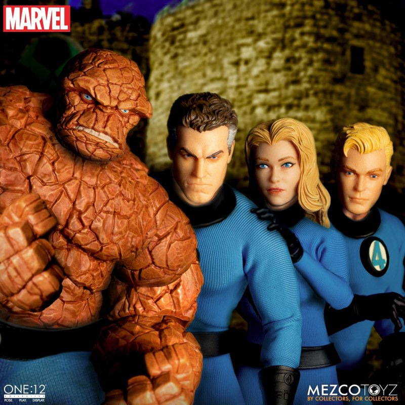 ONE:12 COLLECTIVE Fantastic Four Deluxe Steel Box Set