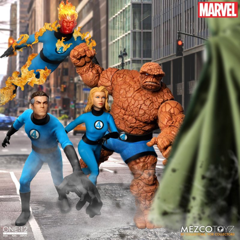 ONE:12 COLLECTIVE Fantastic Four Deluxe Steel Box Set