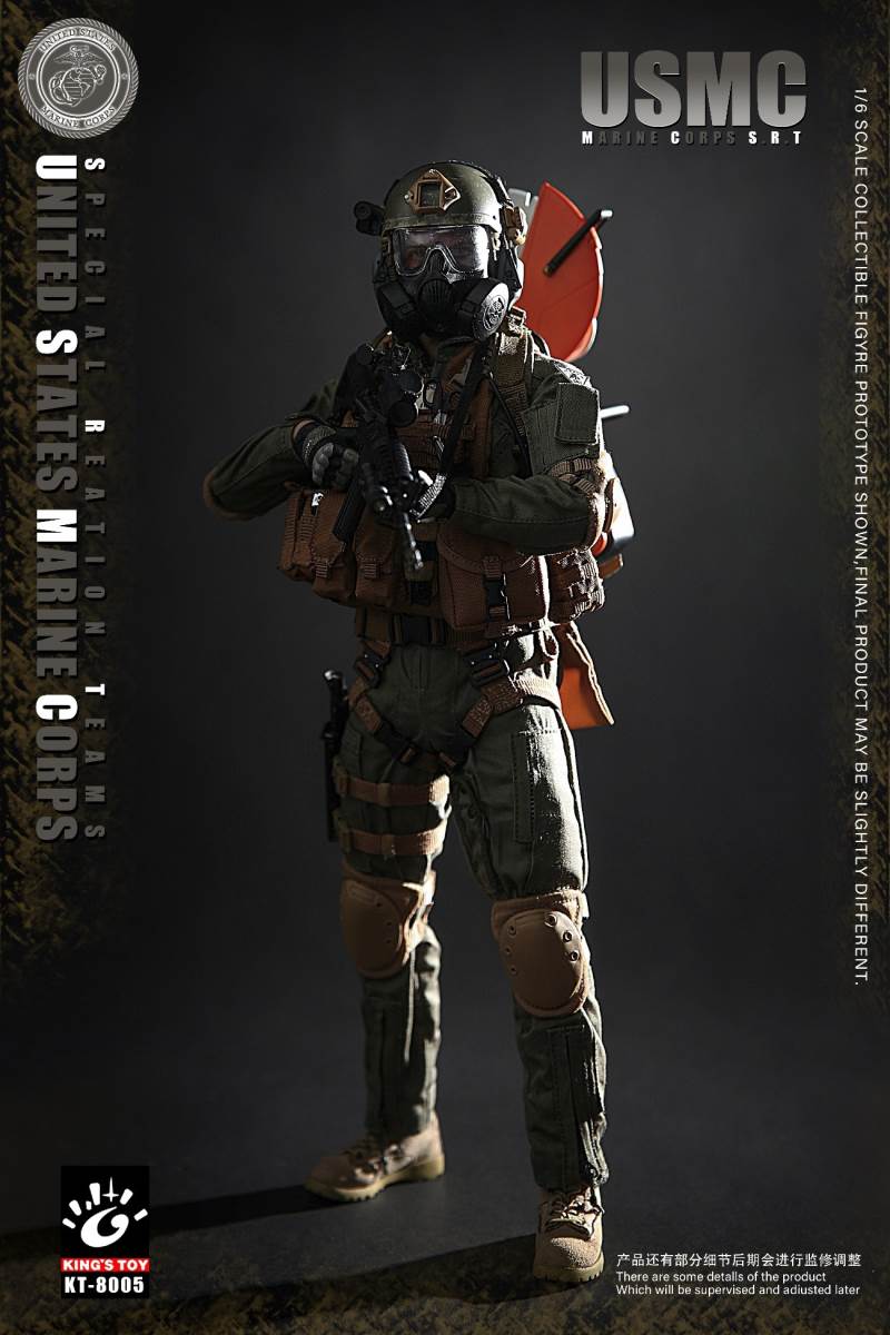 USMC SRT U.S. Marine Corps Special Response Team (#KT-8005) 1/6