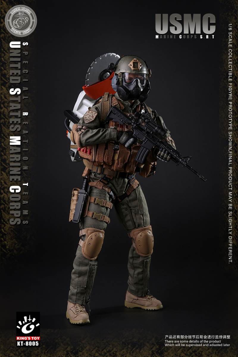 USMC SRT U.S. Marine Corps Special Response Team (#KT-8005) 1/6