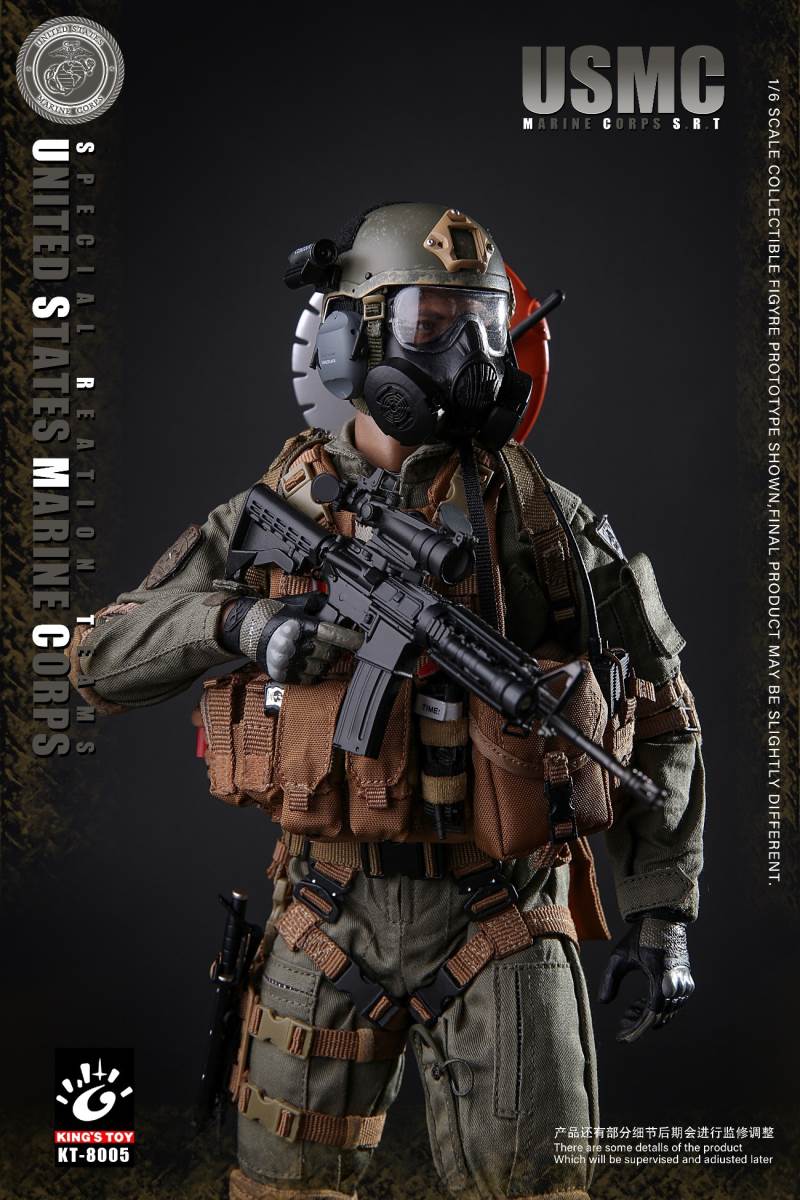 USMC SRT U.S. Marine Corps Special Response Team (#KT-8005) 1/6