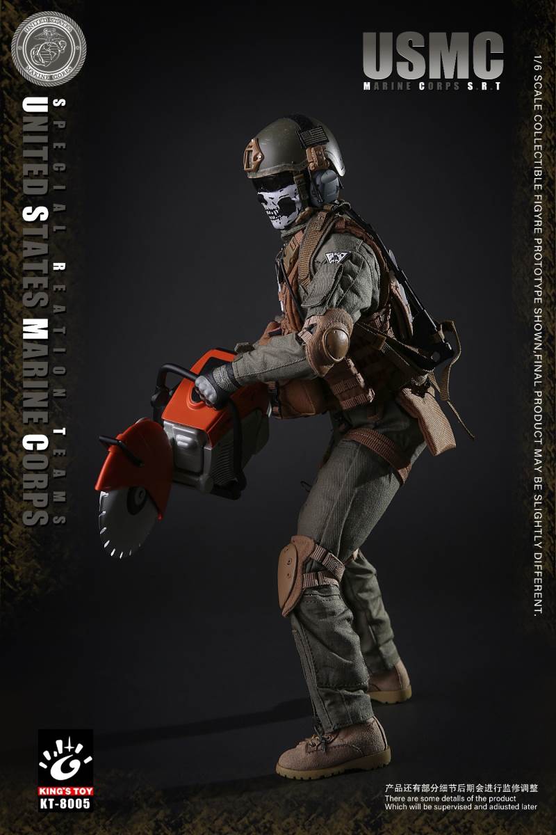 USMC SRT U.S. Marine Corps Special Response Team (#KT-8005) 1/6