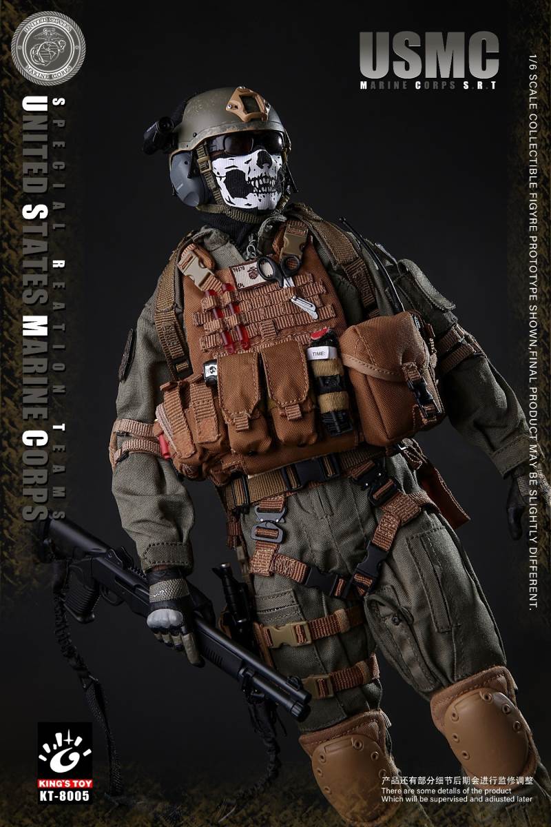 USMC SRT U.S. Marine Corps Special Response Team (#KT-8005) 1/6