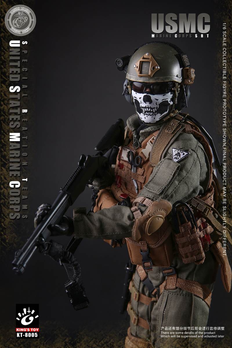 USMC SRT U.S. Marine Corps Special Response Team (#KT-8005) 1/6