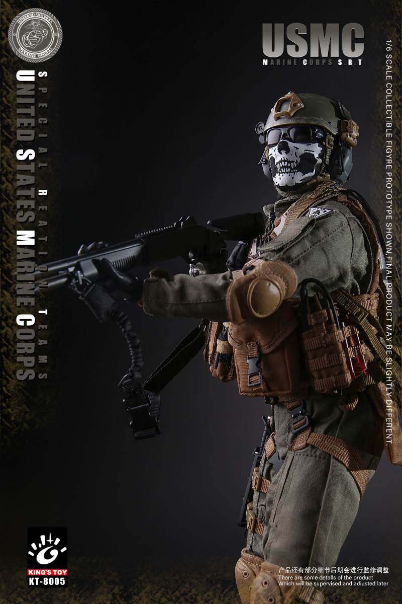 USMC SRT U.S. Marine Corps Special Response Team (#KT-8005) 1/6