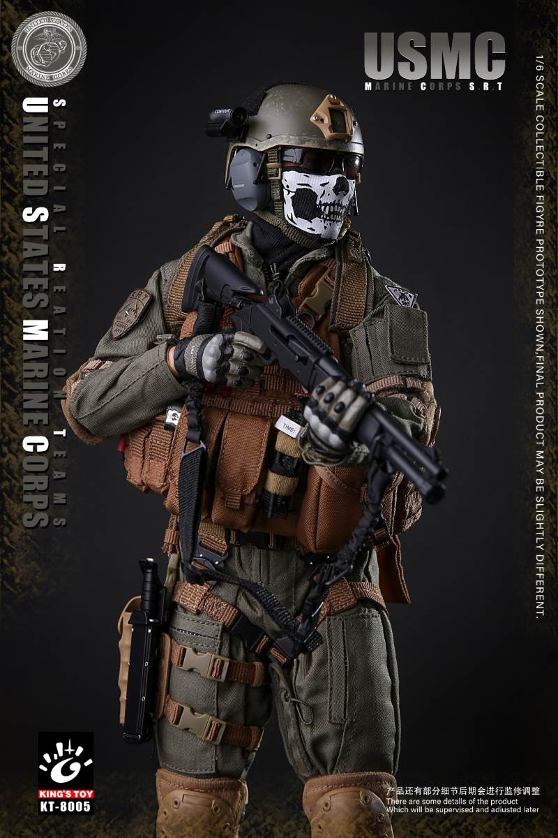 USMC SRT U.S. Marine Corps Special Response Team (#KT-8005) 1/6