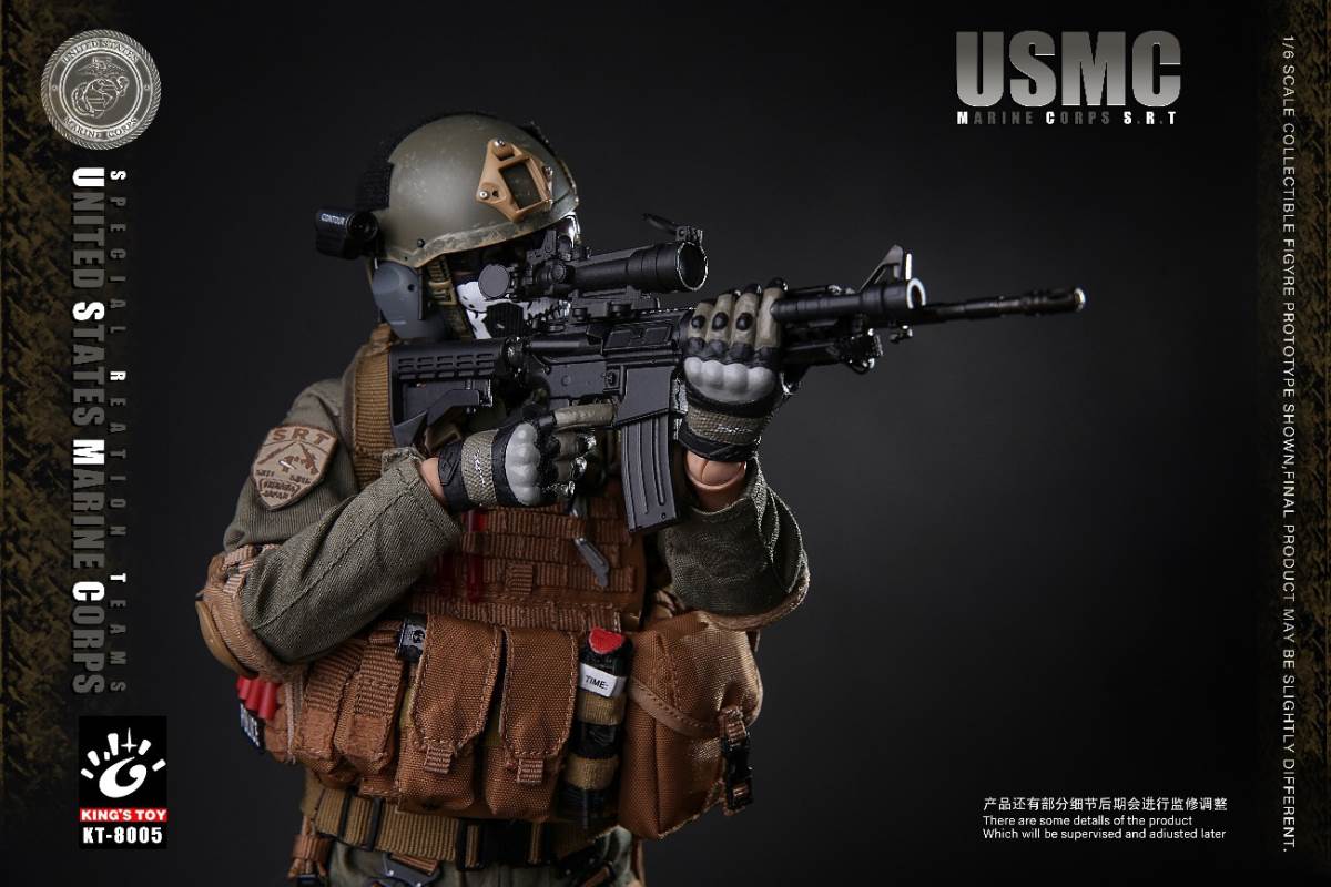 USMC SRT U.S. Marine Corps Special Response Team (#KT-8005) 1/6