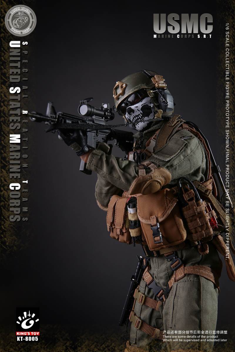 USMC SRT U.S. Marine Corps Special Response Team (#KT-8005) 1/6