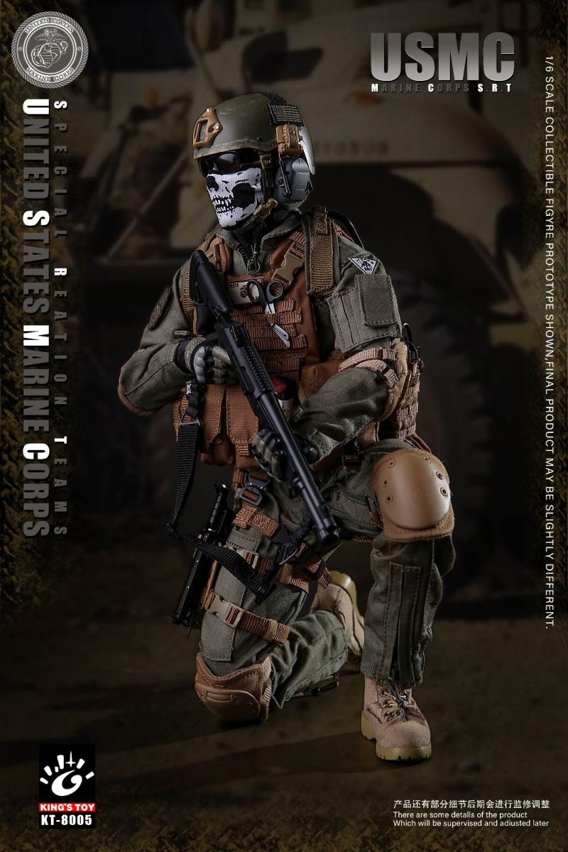 USMC SRT U.S. Marine Corps Special Response Team (#KT-8005) 1/6