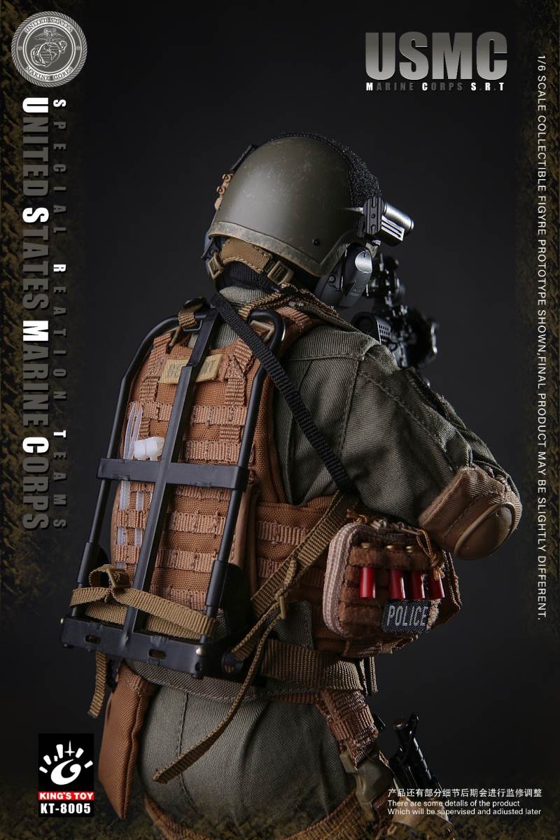 USMC SRT U.S. Marine Corps Special Response Team (#KT-8005) 1/6