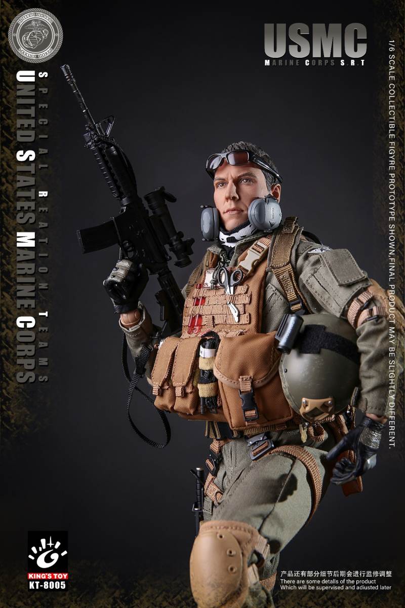 USMC SRT U.S. Marine Corps Special Response Team (#KT-8005) 1/6