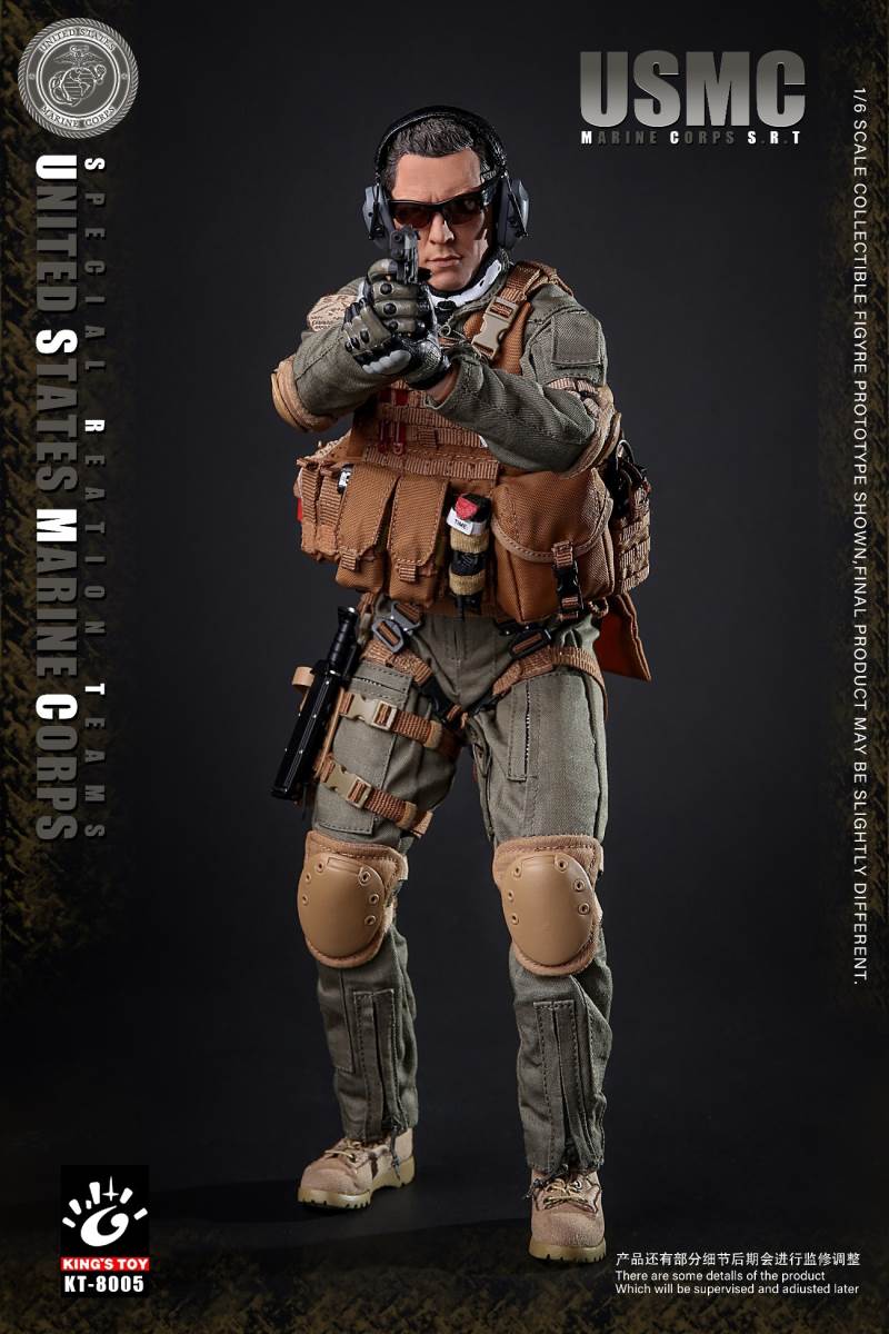 USMC SRT U.S. Marine Corps Special Response Team (#KT-8005) 1/6