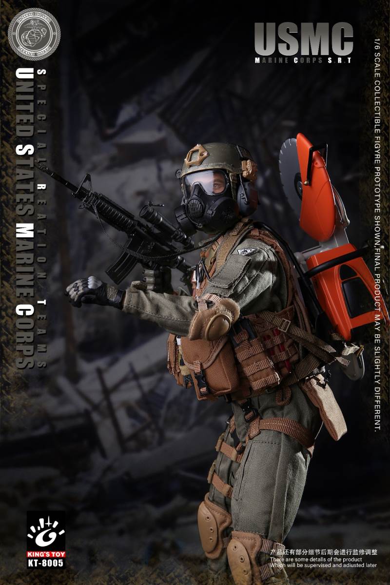 USMC SRT U.S. Marine Corps Special Response Team (#KT-8005) 1/6